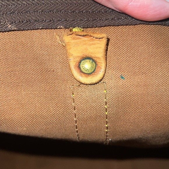 FINAL PRICE Authentic Louis Vuitton Keepall Canvas Leather Parts Rehab Damaged - Picture 6 of 17